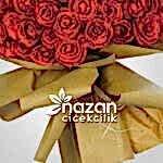 Nazan Cicekcilik 101 Kirmizi Gul Buketi 3