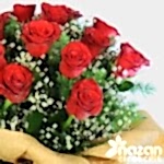 Nazan Cicekcilik 25 Kırmızı Gül Buketi 3