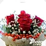 Nazan Cicekcilik Cam Fanus Içerisinde Kırmızı Güller 2