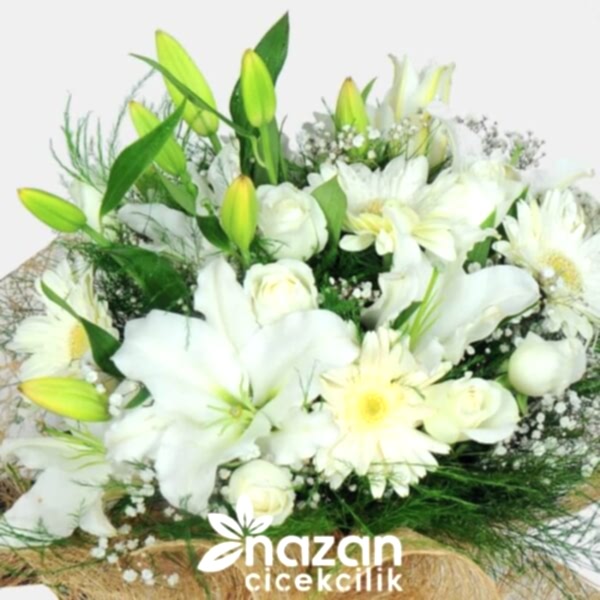nazan-cicekcilik-beyaz-gul-ve-beyaz-lilyum-buketi-2