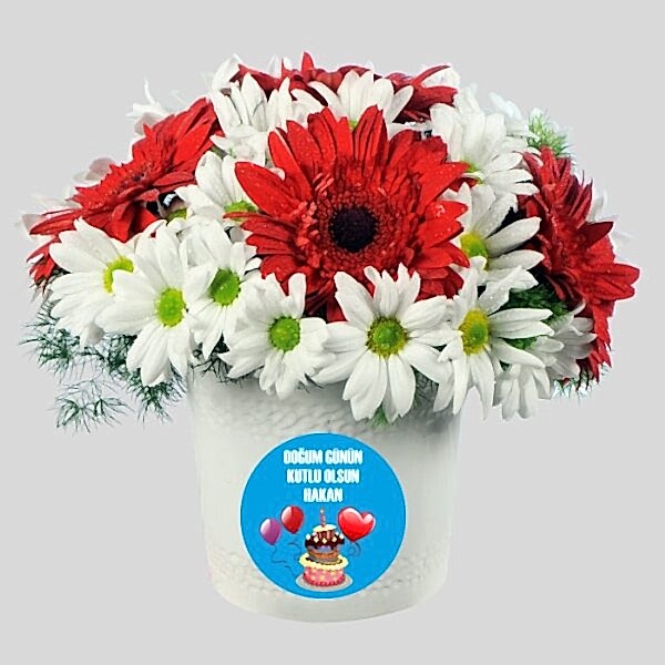 nazan-cicekcilik-seramik-vazoda-karisik-kir-cicekleri-dogum-gunu-kutlu-olsun