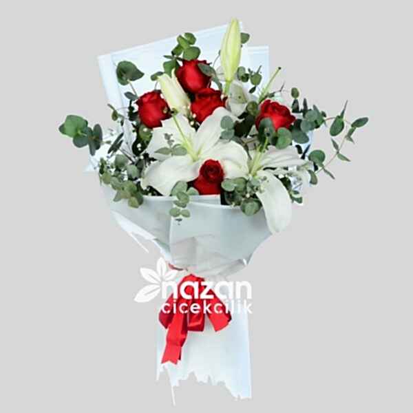 nazan-cicekcilik-lilyum-gul-buketi