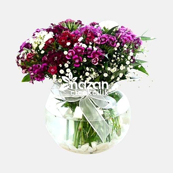 nazan-cicekcilik-cam vazoda-kir-cicekleri-1